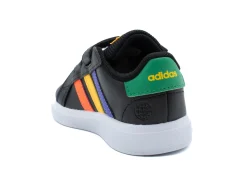 ADIDAS GRAND COURT COURT ELASTIC LACE AND TOP STRAP SHOES