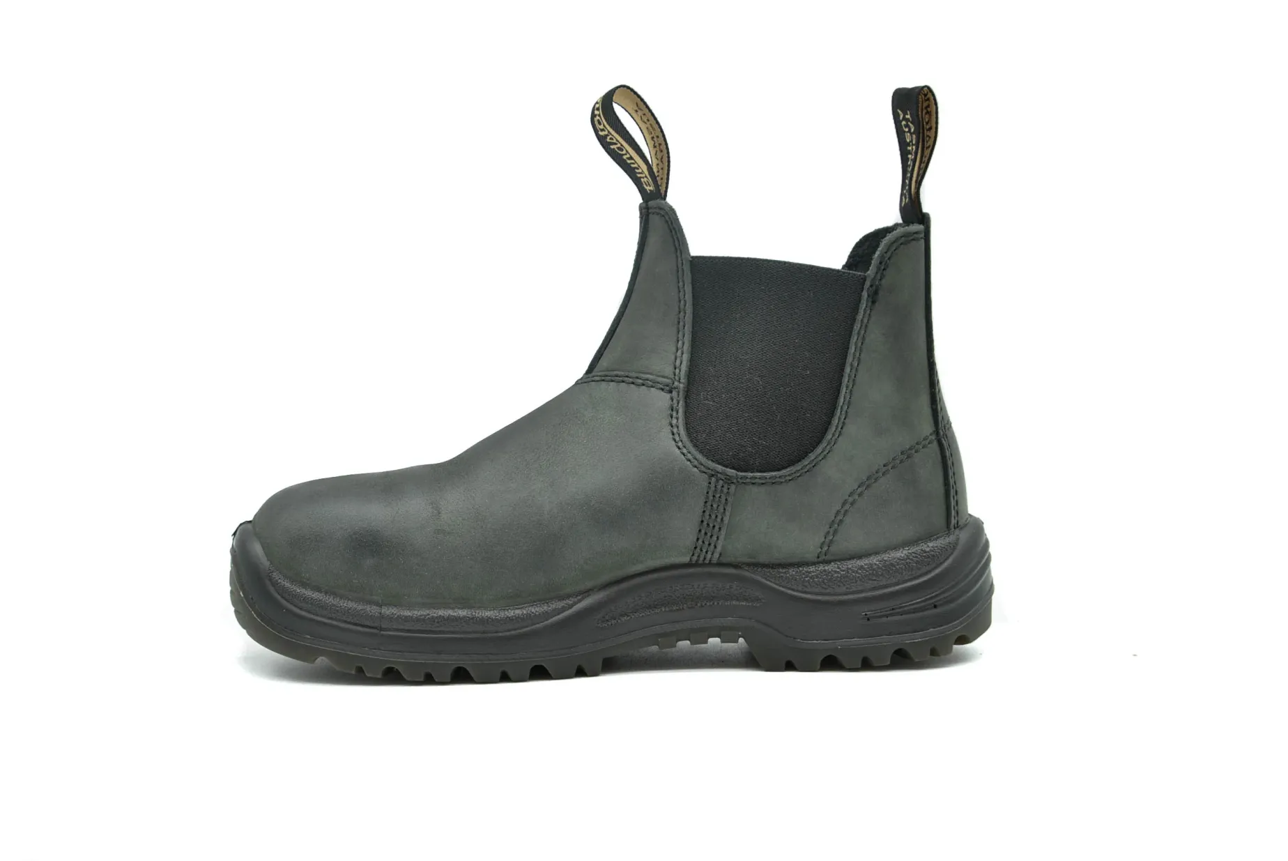 BLUNDSTONE SAFETY 181 Waxy Rustic Black