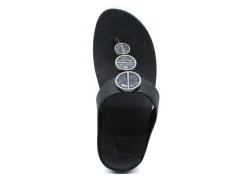 FITFLOP Leather Toe-Post Sandals