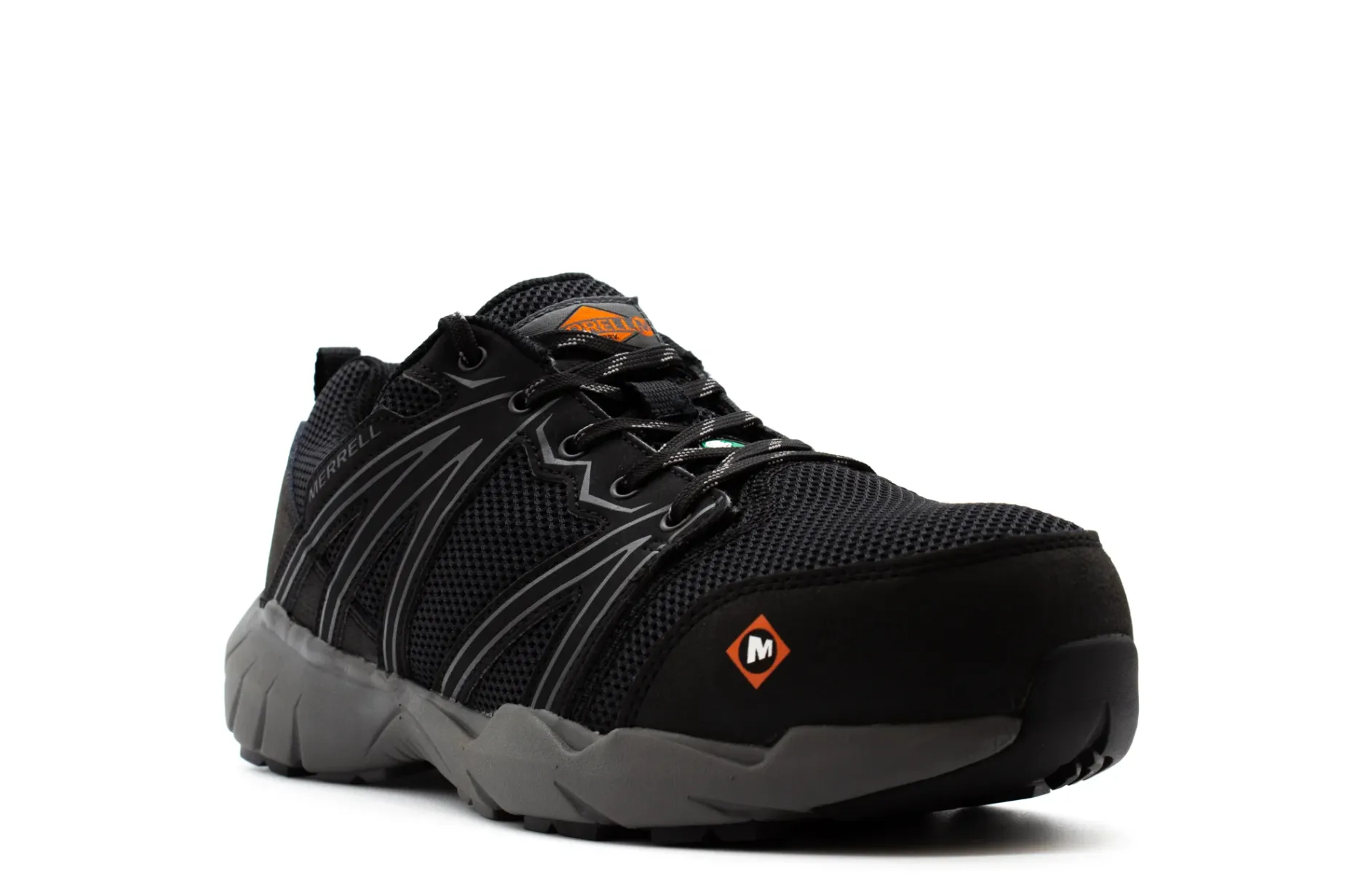 MERRELL WORK Fullbench Superlite Black CP ST