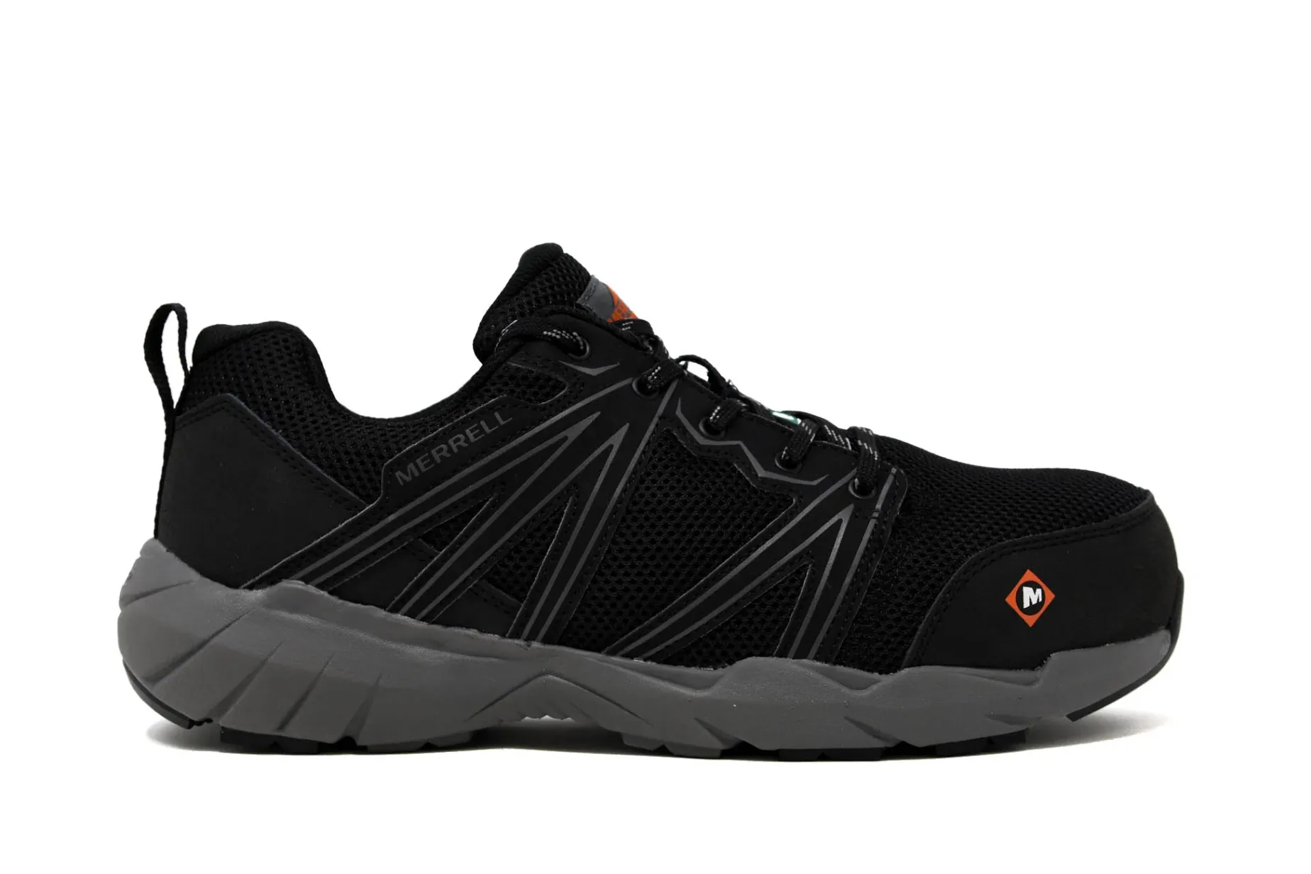 MERRELL WORK Fullbench Superlite Black CP ST