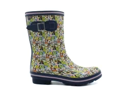 SKECHERS BOBS Rain Check All Over Rover Rain Boot